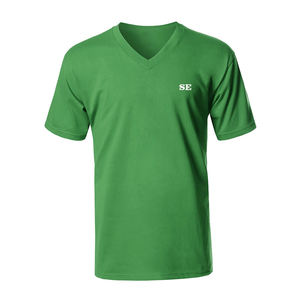 T-shirt manches courtes pour hommes et femmes, personnalisé avec votre Logo, vente en gros, blanc - Product Image 4