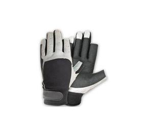 Gant de voile demi-doigt gant de travail en cuir gant de pêche doigt complet - Product Image 2