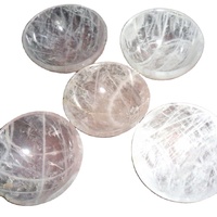 Bol en Agate Alfazal Naturelle Sculptée de 2 Pouces, Vente en Gros, Art Populaire, Guérison, Cadeau de Fête, Décoration d'Intérieur GD01