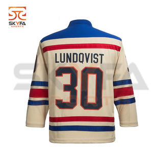 Maillot de hockey sur glace en Polyester personnalisé, vêtements de haute qualité, bon marché, offre spéciale, collection - Product Image 3