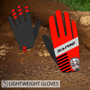 Nuevos Guantes de Motocross Personalizados para Carreras al Aire Libre, Guantes de Ciclismo MTB de Dedo Completo para Hombre, Guantes de Alta Calidad de Nailon Ecológico - Product Image 6