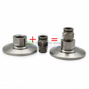 Thép Không Gỉ Đẩy Phù Hợp Thẳng <span class=keywords><strong>Union</strong></span> 304 Thép Không Gỉ Khí Nén Nam Đẩy Thẳng Để Kết Nối Phụ Kiện Không Khí - Product Image 6