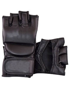 Guantes de boxeo de medio dedo mma, logo personalizado, alta calidad, venta al por mayor - Product Image 1