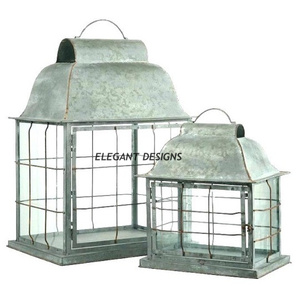 เชิงเทียนโลหะพร้อมที่จับผู้นำโคมไฟโลหะหรูหราทำด้วยมือดีไซน์พิเศษ - Product Image 5