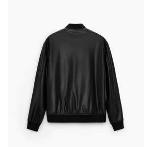 Chaqueta Casual de Hombre, Diseño Personalizado al por Mayor, Corte Ajustado, Secado Rápido, Cortavientos, Impermeable, con Exterior de Nailon, Estilo Bomber de Invierno - Product Image 4