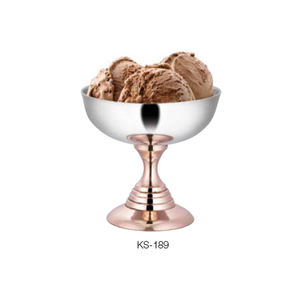 Tazón de helado, tazón de fruta para servir, tazón de acero inoxidable - Product Image 3