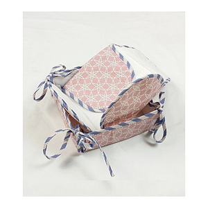 ตะกร้าใส่ขนมปังวัสดุผ้าฝ้ายแท้ดีไซน์ตามสั่งผู้ผลิตอินเดีย - Product Image 1