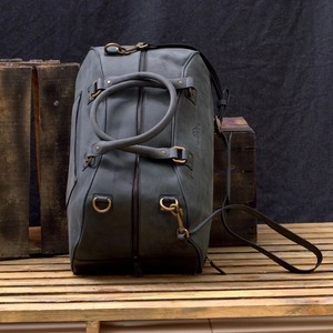 Sac de sport imperméable pour l'extérieur, grande taille, en cuir véritable, pour voyage, gymnastique, Logo personnalisé, Premium, usb - Product Image 2