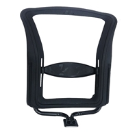 Chaise de bureau pivotante ergonomique moderne de haute qualité, pièces de cadre, dossier en maille respirante à haute élasticité pour cuisine et salon