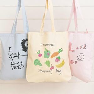 Bolsa de lona de estilo informal lista para enviar de Fabricante Mayorista 2025 con patrón de letras para ir de compras - Product Image 2