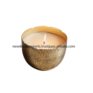 Bougie en métal remplie de cire, 50 pièces, bol parfumé, différents parfums disponibles au choix, pour les clients - Product Image 2