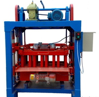 Machine à blocs de construction professionnelle, machine à briques miniatures en ciment à vendre