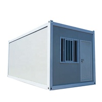 Garage préfabriqué en acier, garage portable en conteneur, garage modulaire en conteneur, garage en métal pour stationnement de voitures, entrepôt