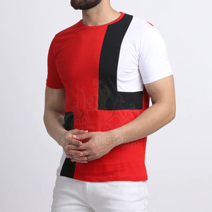 Camiseta de tela cómoda hecha en paquistaní para hombre, camisa de diseño único, Color sólido - Product Image 5