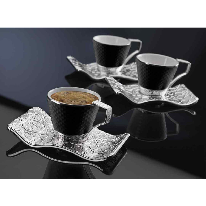 เงินกับ seramic สีดำ