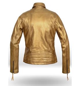 Chaqueta Casual de piel de cordero Unisex, chaqueta de moda de lujo en todos los colores, nuevo diseño clásico dorado, 2021 - Product Image 3
