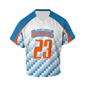 Maillots de lacrosse personnalisés réversibles par sublimation, uniformes imprimés 100 % polyester, imperméables, unisexes, séchage rapide, anti-bactériens - Product Image 1
