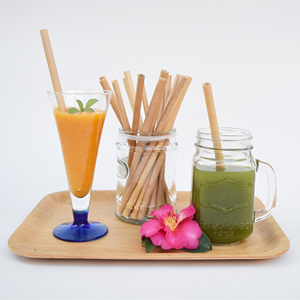 Pajitas de bambú ecológicas, tamaño personalizado, marca KING CRAFT VIET, modelo KDS - Product Image 4