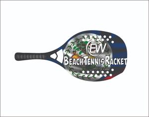 Raquettes de beach tennis et de padel sur mesure, face 100% verre, poignée en fibre de carbone, poids 320-340g, personnalisation de votre logo et de vos combinaisons de couleurs - Product Image 6
