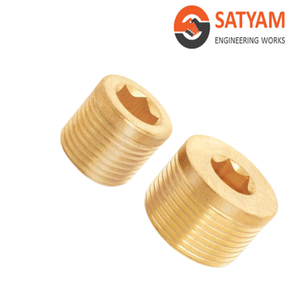 Bán buôn <span class=keywords><strong>NPT</strong></span> chủ đề Brass dừng cắm với Allen Key Phụ kiện đường ống 8-32 Brass phích cắm Brass kiểm tra cắm nhà sản xuất - Product Image 4