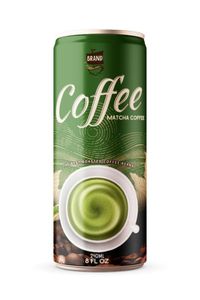 เครื่องดื่มกาแฟมัทฉะ 330 มล. มัทฉะลาเต้กระป๋อง ผลิตในเวียดนาม รับผลิตแบรนด์ส่วนตัว ได้รับมาตรฐาน BRC HALAL HACCP มีตัวอย่างให้ทดลองฟรี - Product Image 2