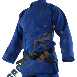 Uniforme de karaté de conception 100 coton Gi personnalisé blanc unisexe OEM Logo d'entraînement personnalisé ensembles de Style vêtements de sport pour enfants couleur - Product Image 1