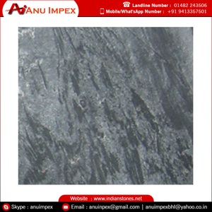 Vente 2024-Carreaux de pierre en ardoise naturelle 100% polie gris argenté Finition fendue intérieure et extérieure Exportateur indien fiable - Product Image 4
