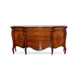 Aparador Estilo Francés Antiguo Beatrice, Mueble de Almacenamiento de Madera Maciza para Sala de Estar, Comedor, Hogar, Hotel - Product Image 1