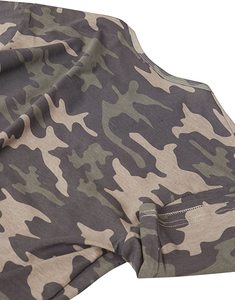 Camiseta informal para hombre, ropa de calle de alta calidad, venta al por mayor, a la moda, bordada, 100% de algodón, Camiseta larga - Product Image 4