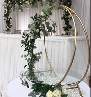Support à gâteau rond en métal écologique pour mariage, fête, décoration de la maison - Taille personnalisable