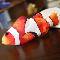 Peluche en forme de poisson, jouet électrique pour chat, simulation de poisson jouant