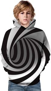 Dernière Conception Enfants Pull Entièrement Sublimé Personnalisé 100% polyester Hoodies - Product Image 3