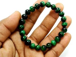 High quality Green tiger Eye <b>Beads</b> Stone <b>Bracelet</b> Crystal Gemstone Fashion Jewelry <b>Men</b> and Women Gift Energy Meditation - Product Image 4