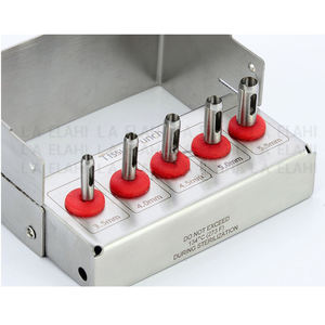 Kit de poinçonnage pour retrait de tissus dentaires TOP SELL, 5 tailles de poinçons différentes de 3,5 mm à 5,5 mm avec étui de stérilisation - Product Image 1