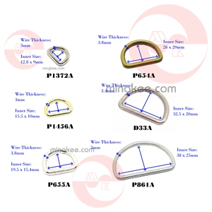 Sangle de sac à main en cuir allié avec boucle en D sans plomb ni nickel certifiée OEKO-TEX pour vêtements et sacs - Product Image 2