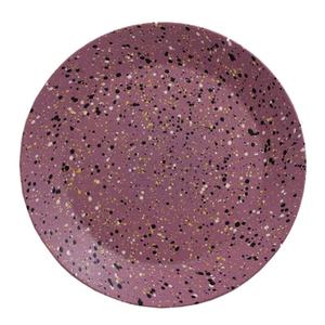 แผ่นเหล็กตกแต่งผนังขนาดใหญ่สีชมพูเข้มแผ่นเสิร์ฟพร้อมจานทำมือสั่งทำ - Product Image 1