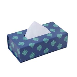 Boîte à mouchoirs rectangulaire au design moderne avec finition émaillée pour voiture, bureau, maison et autres usages, idéale pour les voyages et la décoration de table - Product Image 1