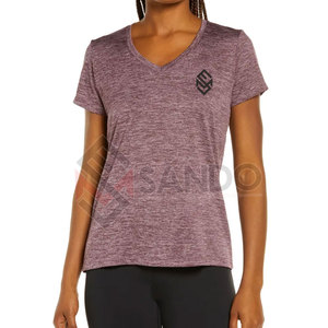 เสื้อยืดแขนสั้น240กรัมสำหรับผู้หญิงผู้ชายเสื้อยืดลายพื้นปล่อยไหล่ตกโลโก้ตามสั่ง - Product Image 1