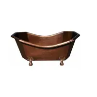 銅製浴槽モダンデザイン家具手作り装飾バスチューブインド手作り