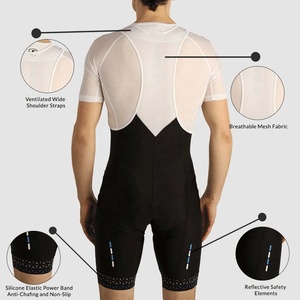 PIHA SPORTS Cuissard de cyclisme pour homme avec rembourrage 4D, respirant, séchage rapide, évacuation de l'humidité, pour vélo de route - Product Image 5
