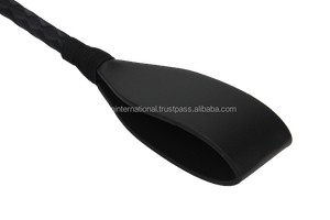 Kastking — fouet en cuir antidérapant pour course hippique, produit d'équitation, poignée en alliage doré, fabriqué en inde - Product Image 3