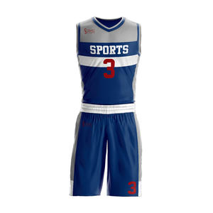 Ensemble uniforme personnalisé de vente en gros de maillot de basket-ball OEM - Product Image 1