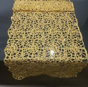 Vaccation Cotton Blend Colorful Embroidery <b>Table</b> <b>Runner</b> - Product Image 1