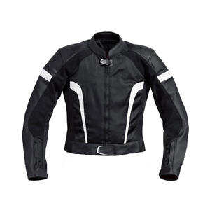 Veste de moto en cuir véritable très résistante OEM Vêtements de motards Vêtements de motards sur mesure - Product Image 5