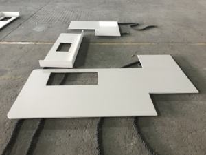 Dessus de table à manger en quartz personnalisé/Dessus de cuisine personnalisé pour vanité en quartz - Product Image 1