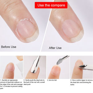 Pinza para cutículas de acero inoxidable, cortador de cutículas, herramientas para cortar la piel muerta, instrumentos de belleza - Product Image 6