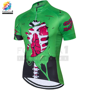 Maillot de cyclisme classique personnalisé pour équipe de course Espagne/Royaume-Uni/France/Canada/USA, anti-UV, respirant, séchage rapide - Product Image 2
