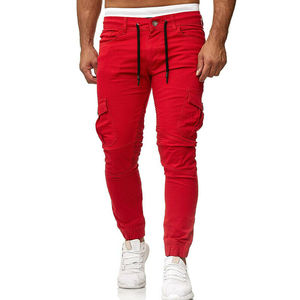 Best Quality Casual Cargo Trouser Pants Skinny Trousers for Men with Latest Designing and Pattern Styles on Wholesale Price - Product Image 3
