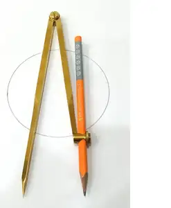 Navigation Compass Divider With Steel / Pansil Needle Points