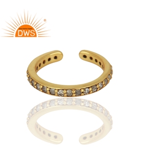 925 Sterling <b>Silver</b> Natural Diamond <b>Set</b> Band <b>Ring</b> for Women Diamond Jewelry Manufacturer - Product Image 3